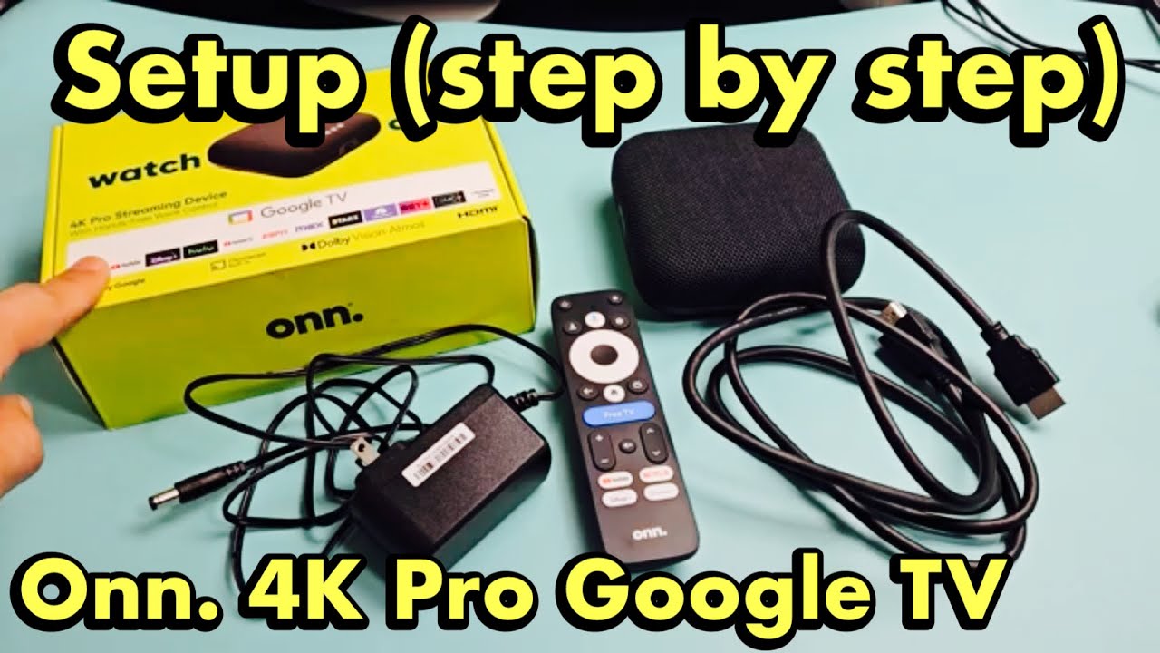 Onn. 4K Pro Google TV: как настроить для начинающих (пошагово)