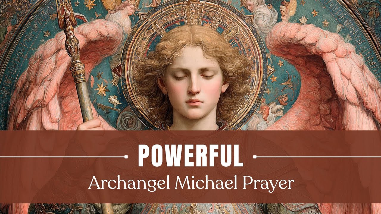 Powerful Archangel Michael Prayer | Chant for Protection & Courage | Heavenly Shield | Cosmic Nova