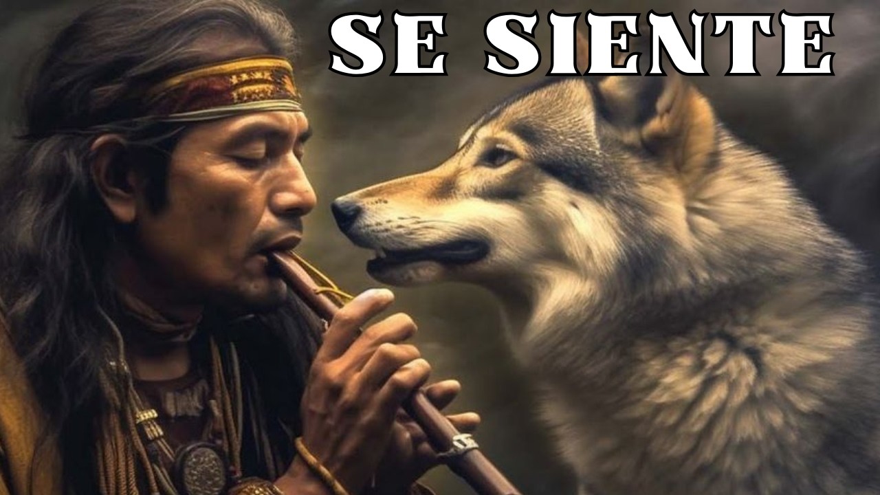 Viaje Espiritual del Lobo | Flauta Tibetana Sagrada | Meditación y Sanación del Alma