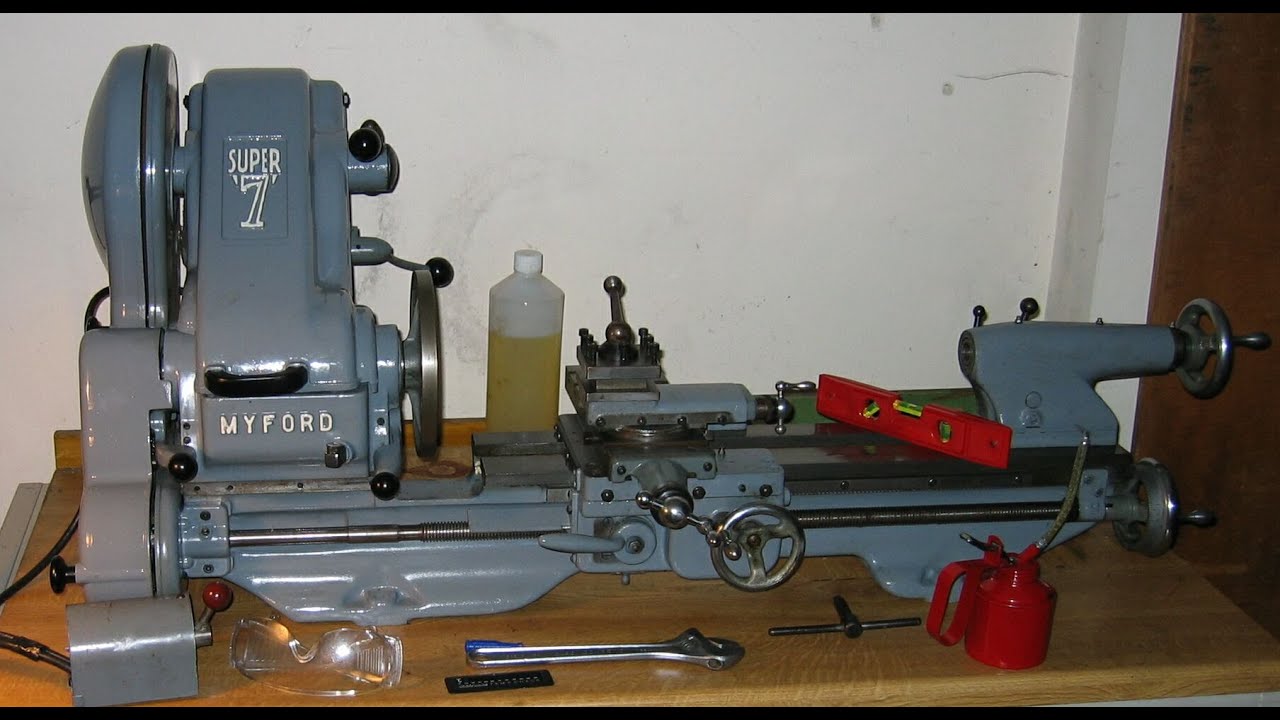 MYFORD SUPER-7 LATHE RESTORATION.
