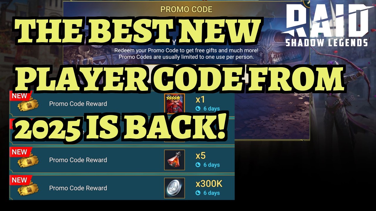 Tholin Foulbeard Is Available As a New Player Code Champion Again! RAID: Shadow Legends