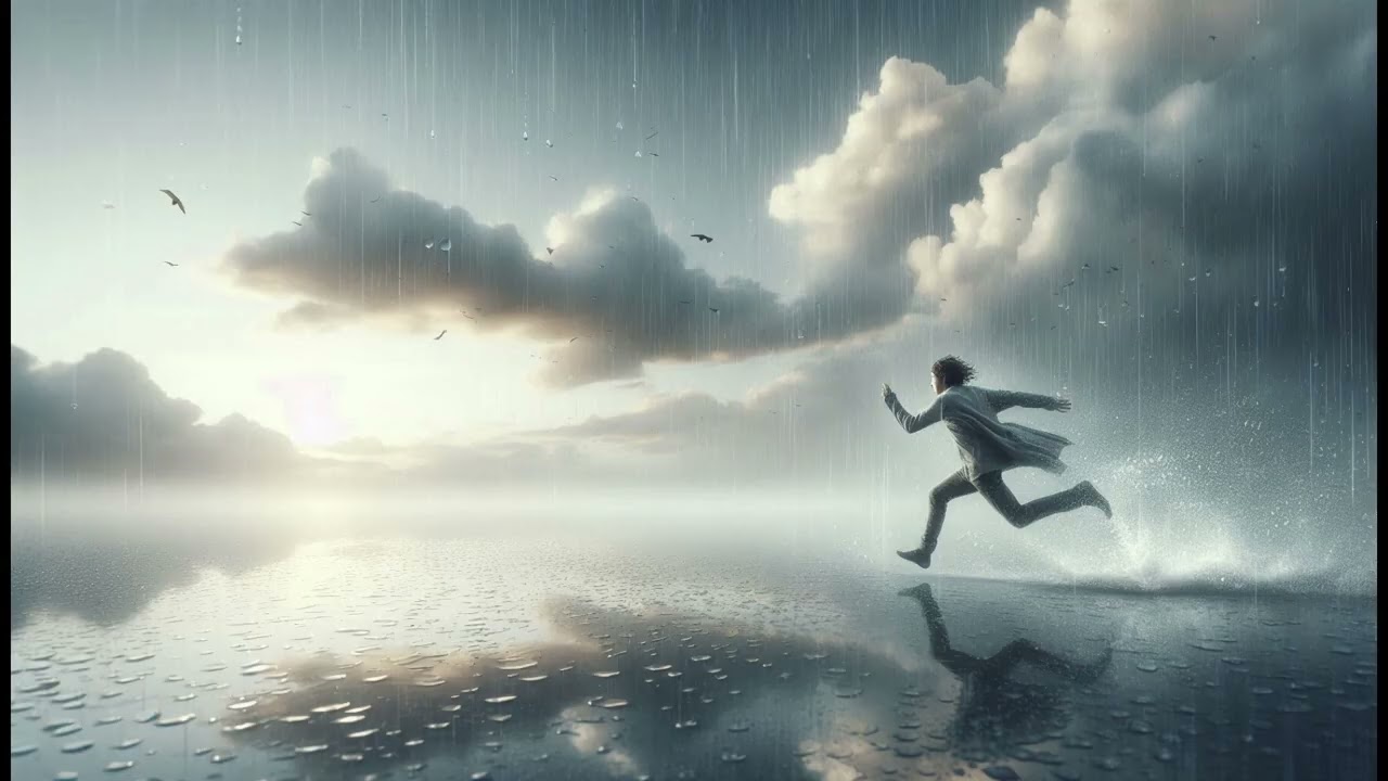 突然の雨