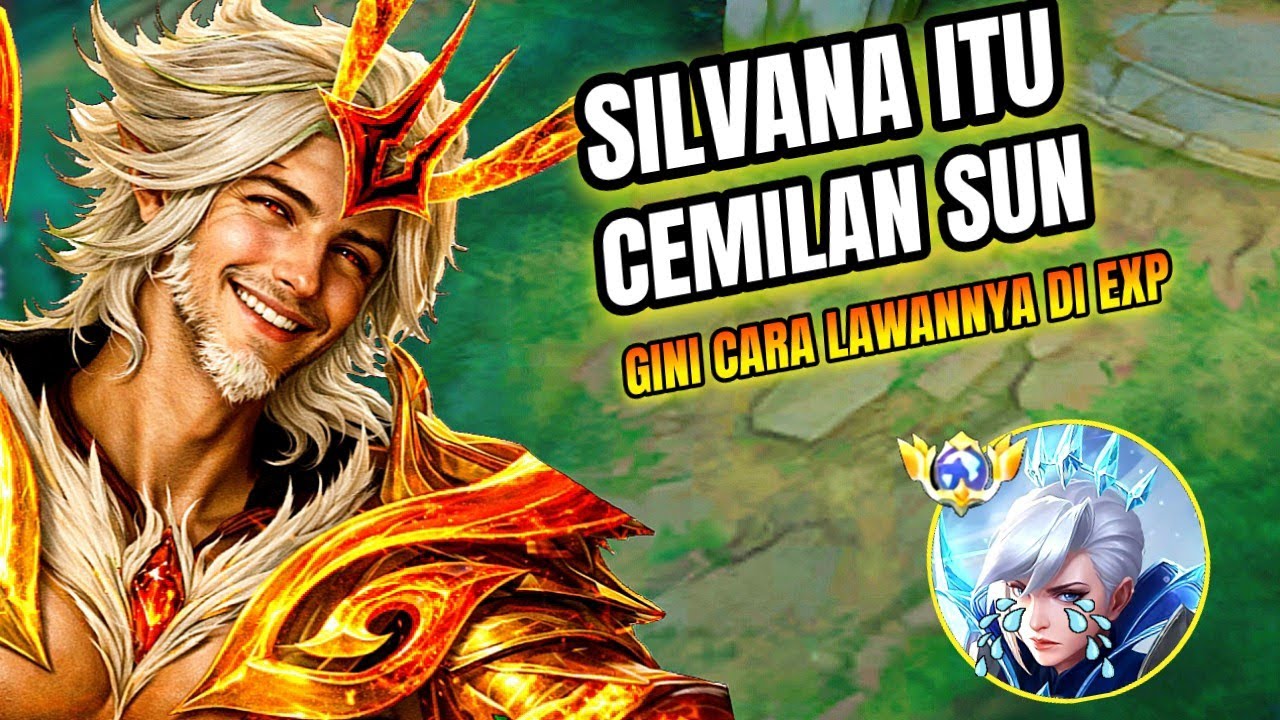 SILVANA COUNTER SUN❓HAHAHA SILVANA ITU MAKANAN SUN | MLBB