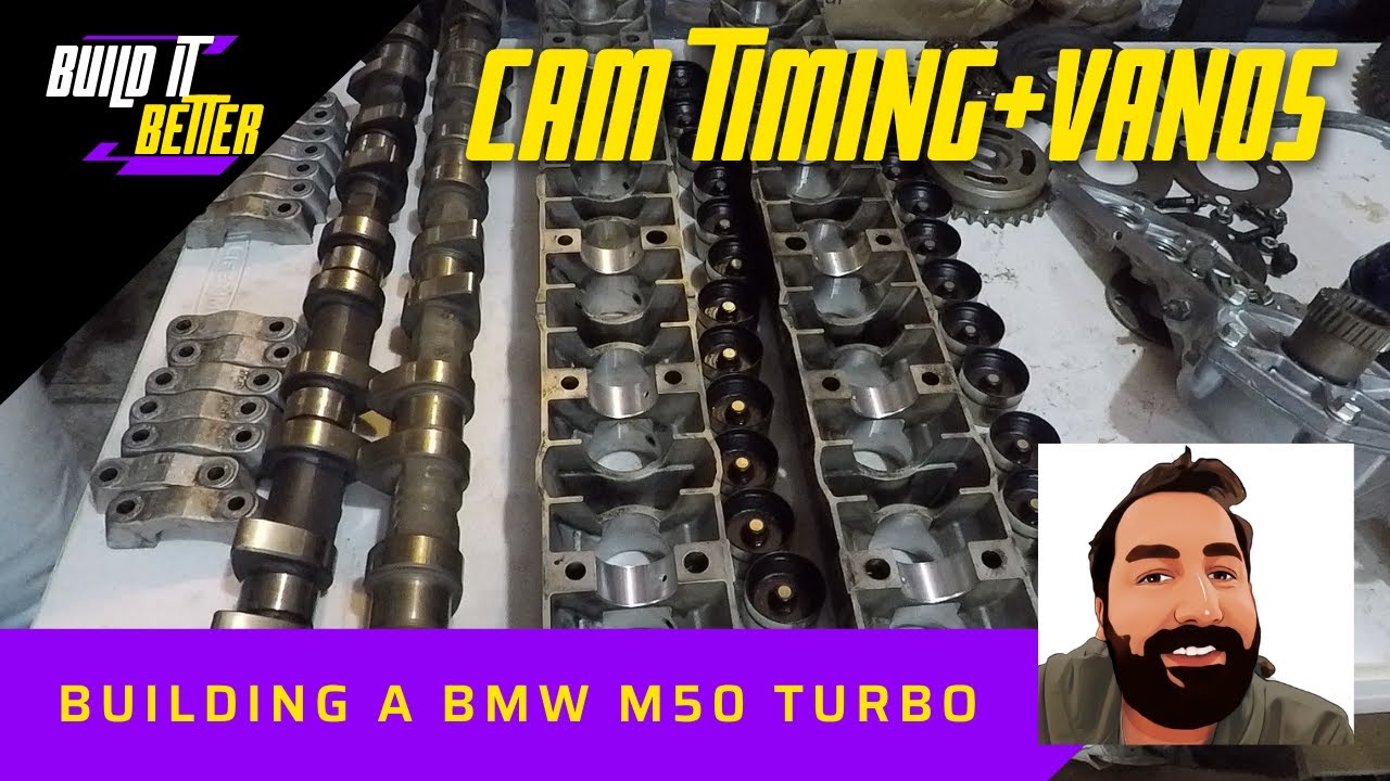 HOW TO BUILD A BMW M50 M52 ENGINE TURBO 4 of 4 Timing