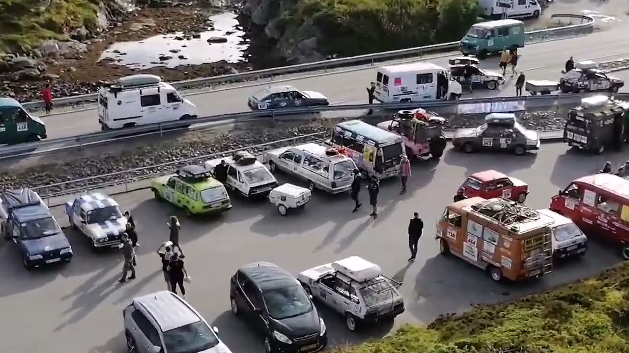 Zlombol The Atlantic Ocean Road - Meta 2024 - Latający Cyrk Polo'neza
