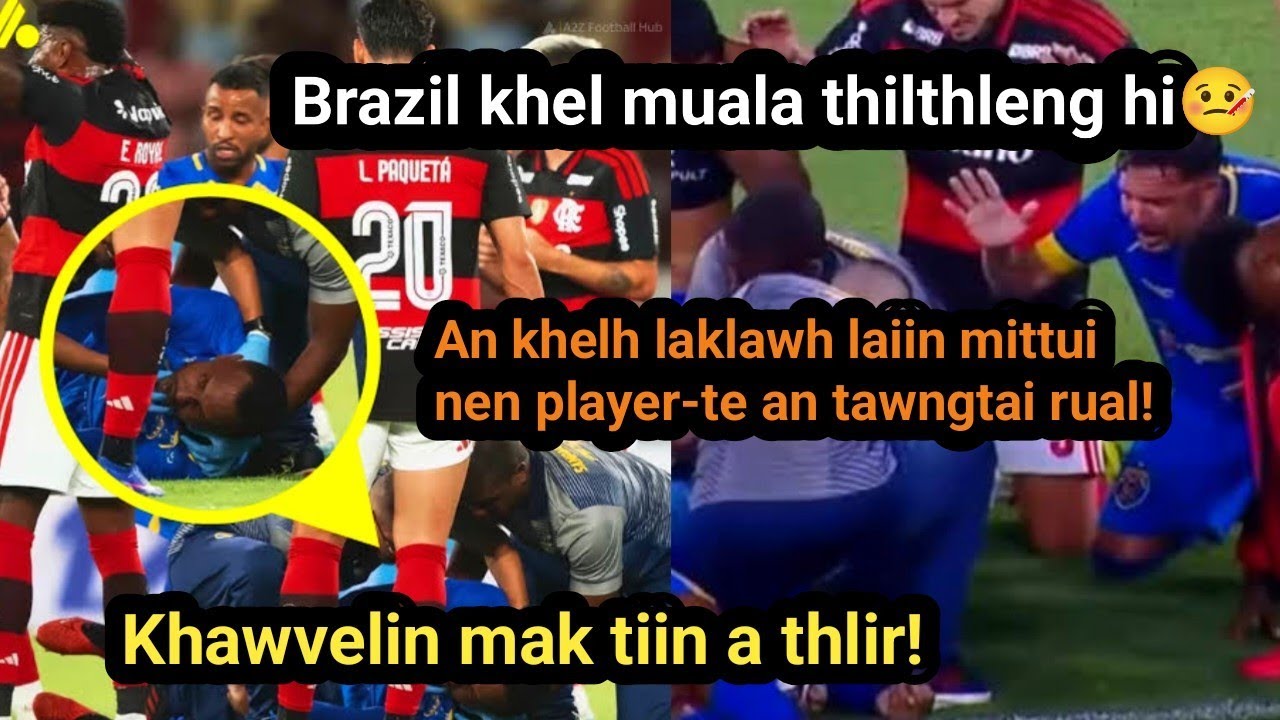 Brazil khel muala thilthleng hi khawvelin mak tiin a thlir🥹An khel mek laiin mittui nen an tawngtai🙏