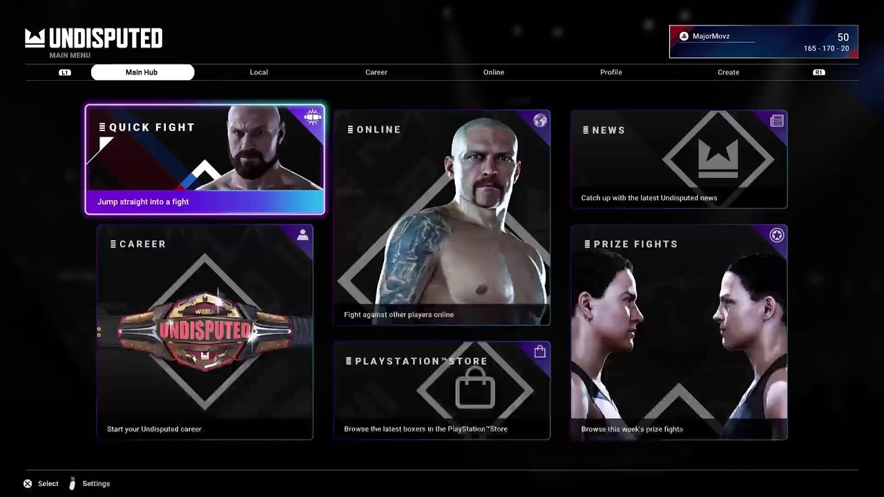 The Undisputed God is online.  Add me on PS5 Unknown Phenom.  Undisputed boxing game PS5.