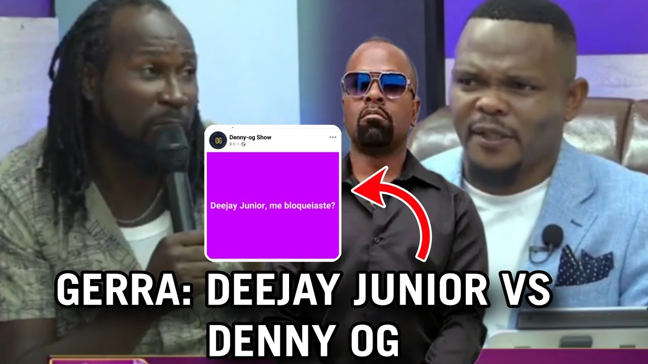 #BOMBA: DEEJAY JUNIOR CONFIRMA TRETA COM DENNY OG 