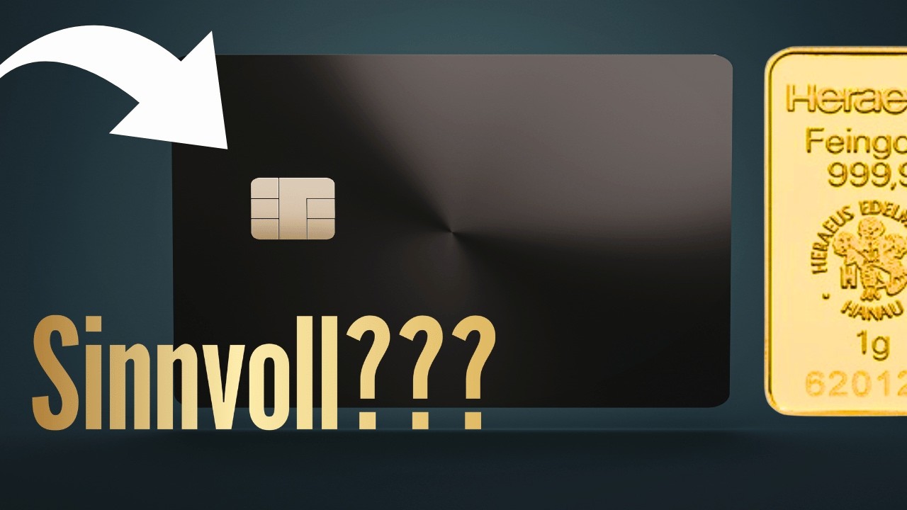 Gold-gedeckte Kreditkarte 🥇💳  Wann sinnvoll?