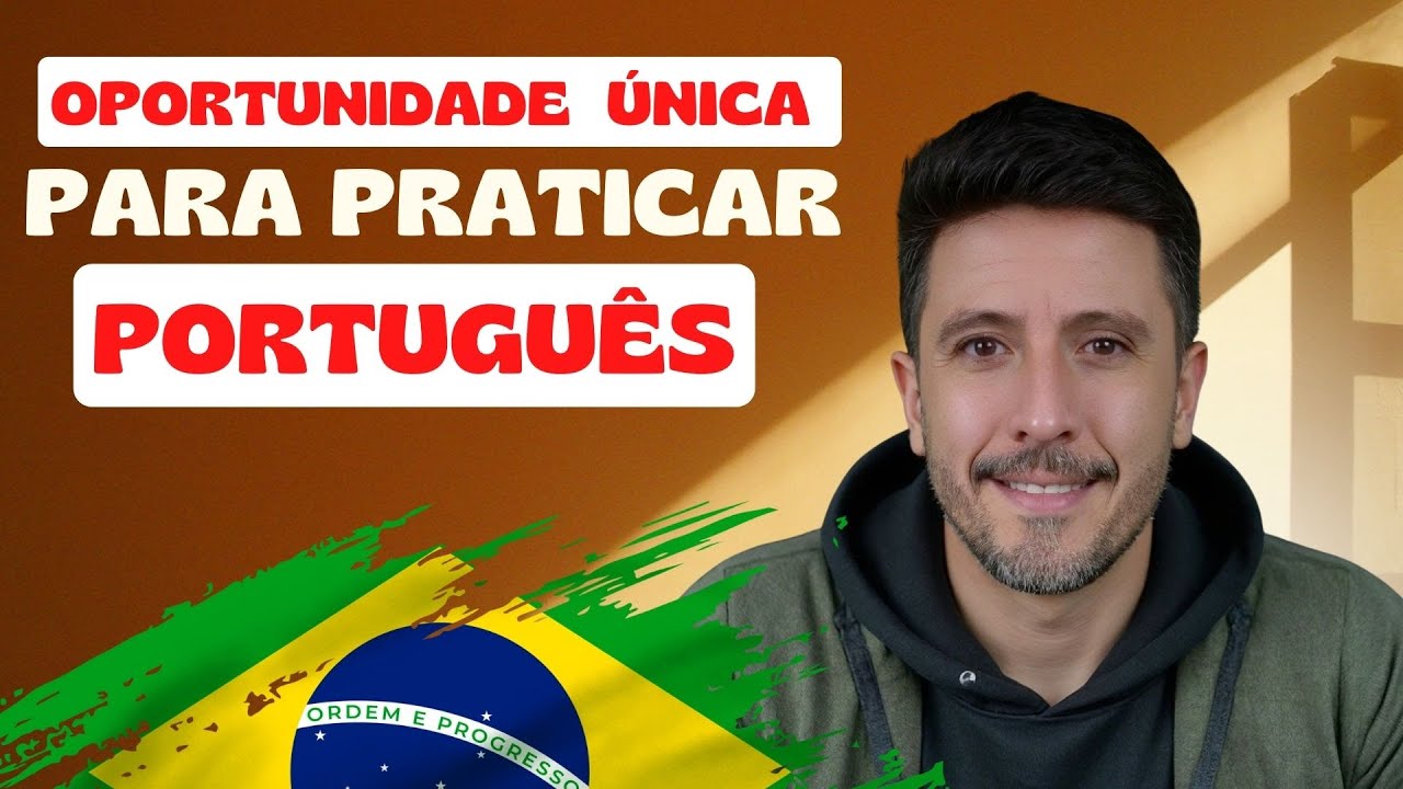 Sua chance de falar português com um nativo!