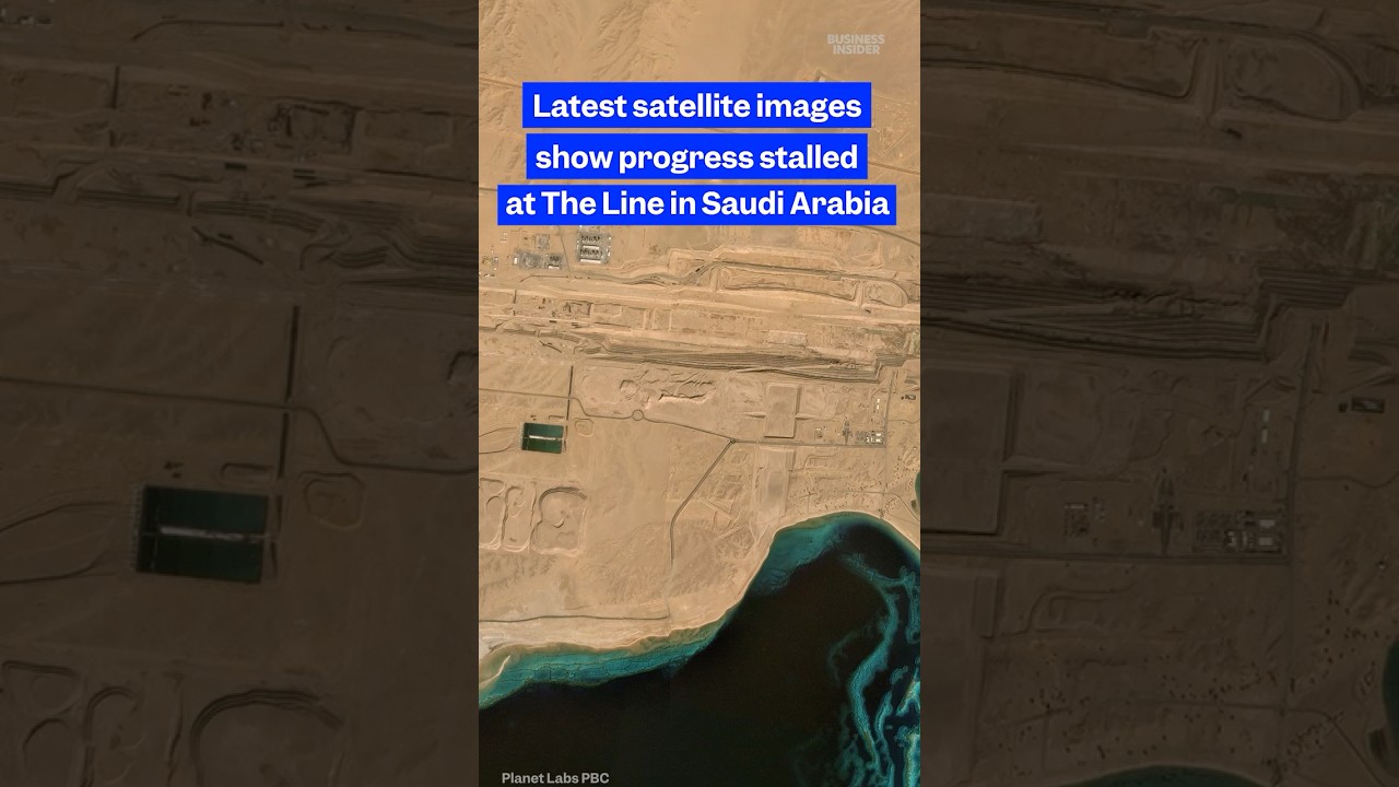 #SaudiArabia has scaled back construction of its #megacity #TheLine. #NEOM #Trojena