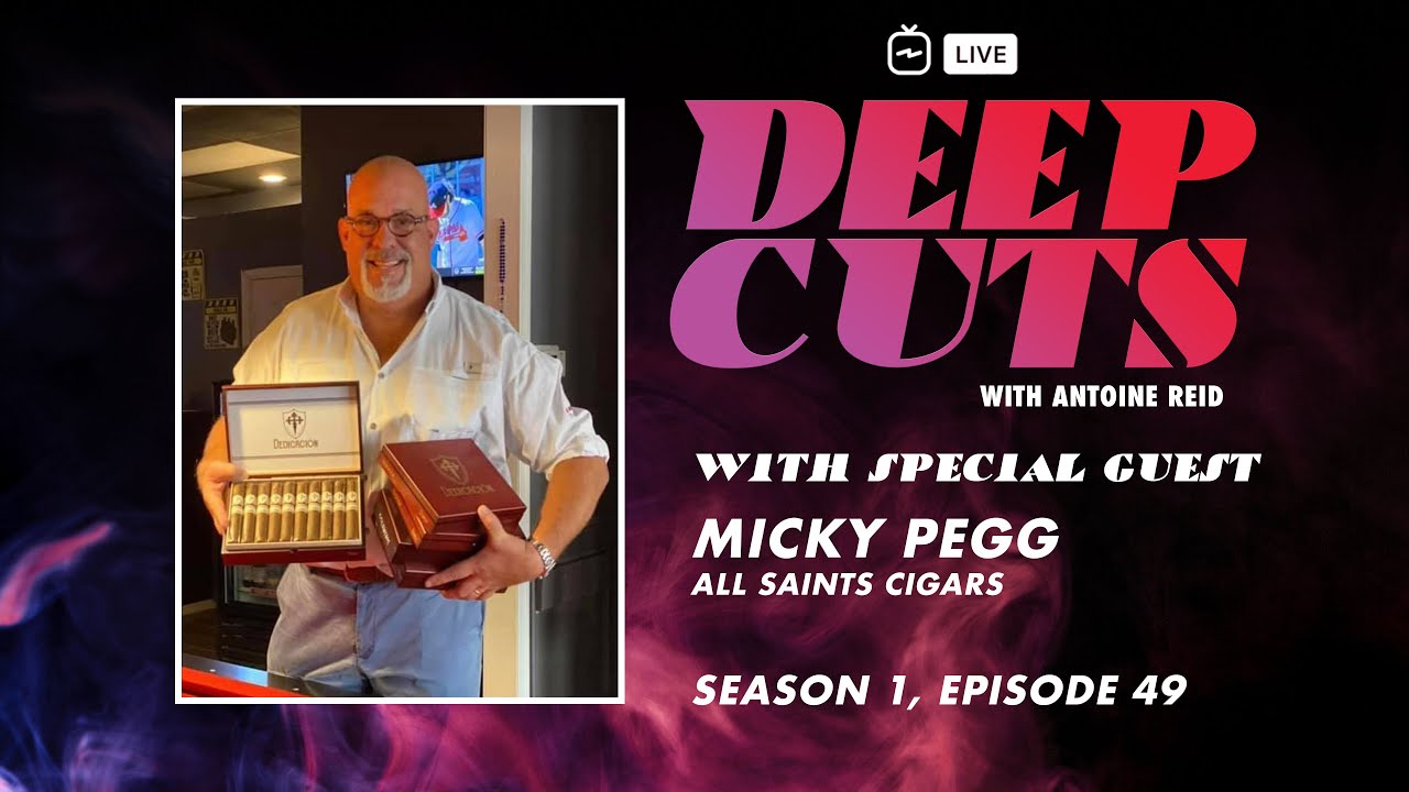 HE STARTED HIS OWN CIGAR BRAND IN 2020 (feat. Micky Pegg of All Saints Cigars)