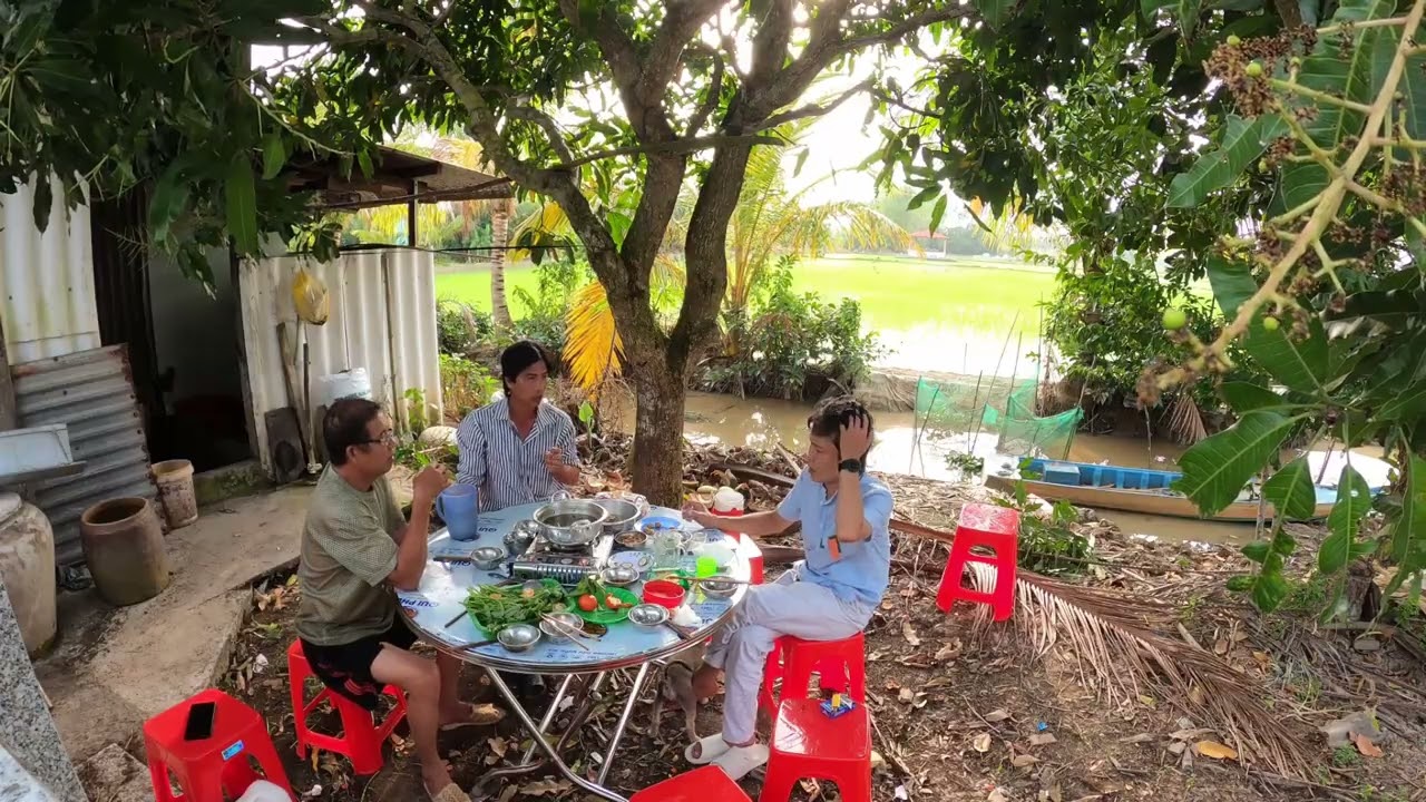 Tiệc Nhẹ Nhàng Ngoài Trời Cùng Anh Em Châu Thới