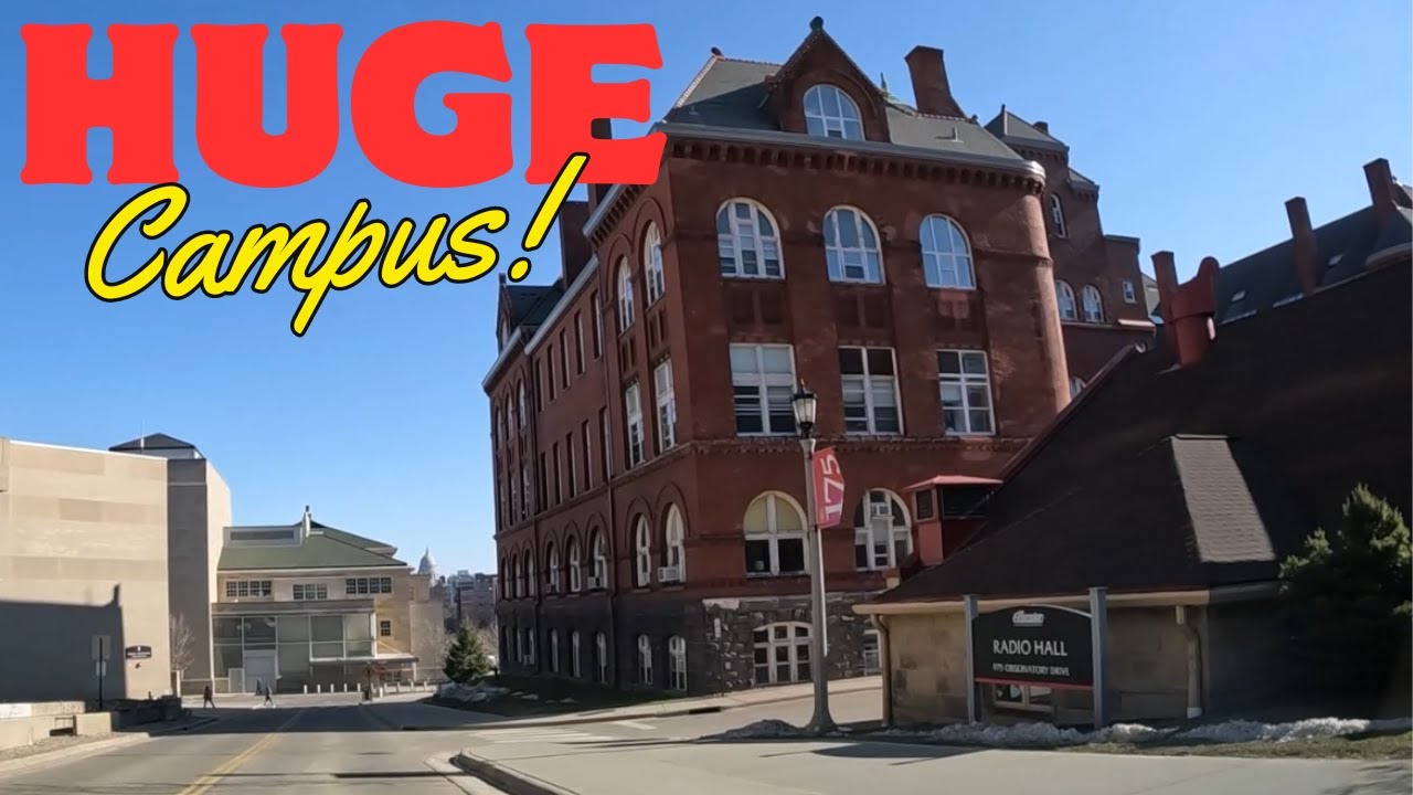 University of Wisconsin – Madison: Driving the sprawling campus!