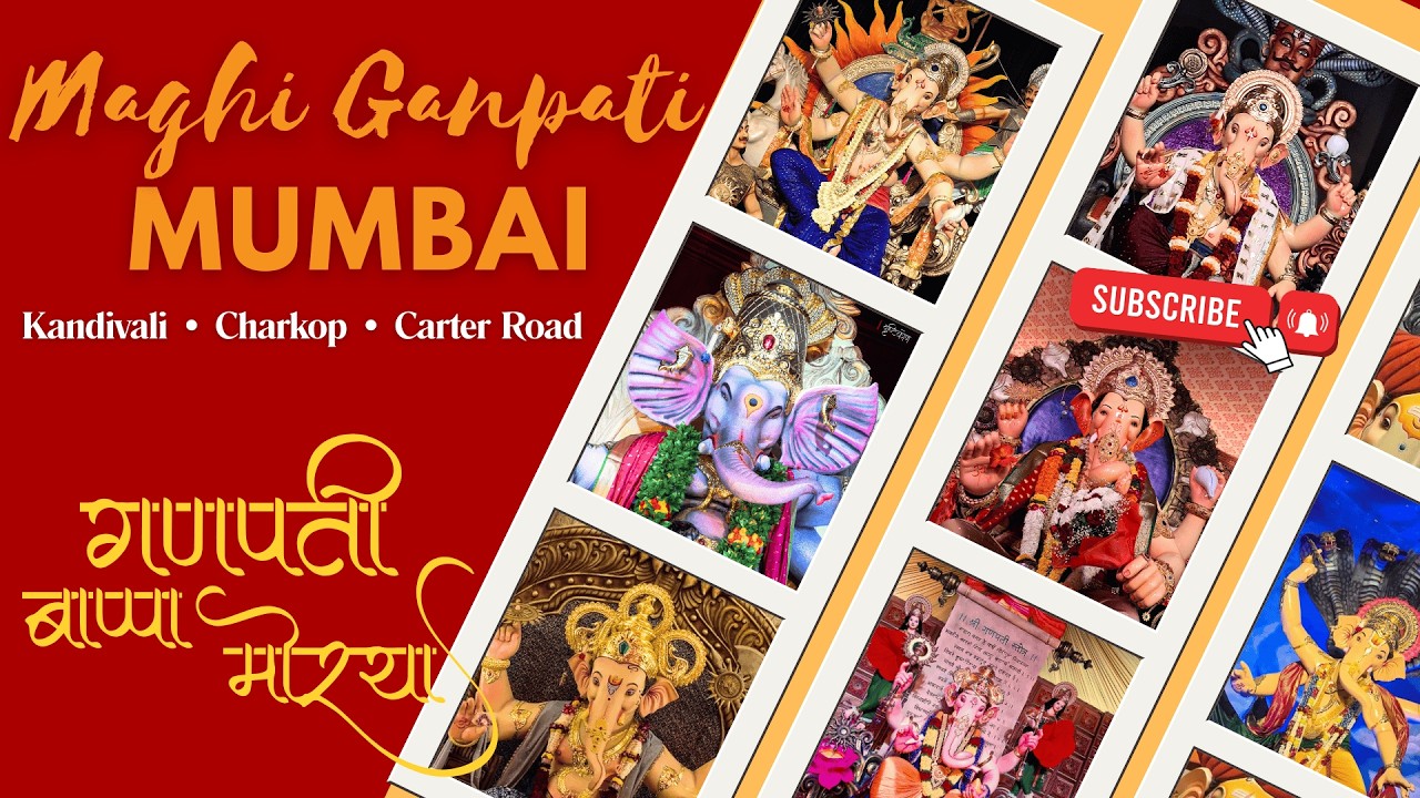 Exploring Mumbai's Biggest Maghi Ganpati Themes 2026: Mahabharat, Vitthal & More! 🔱