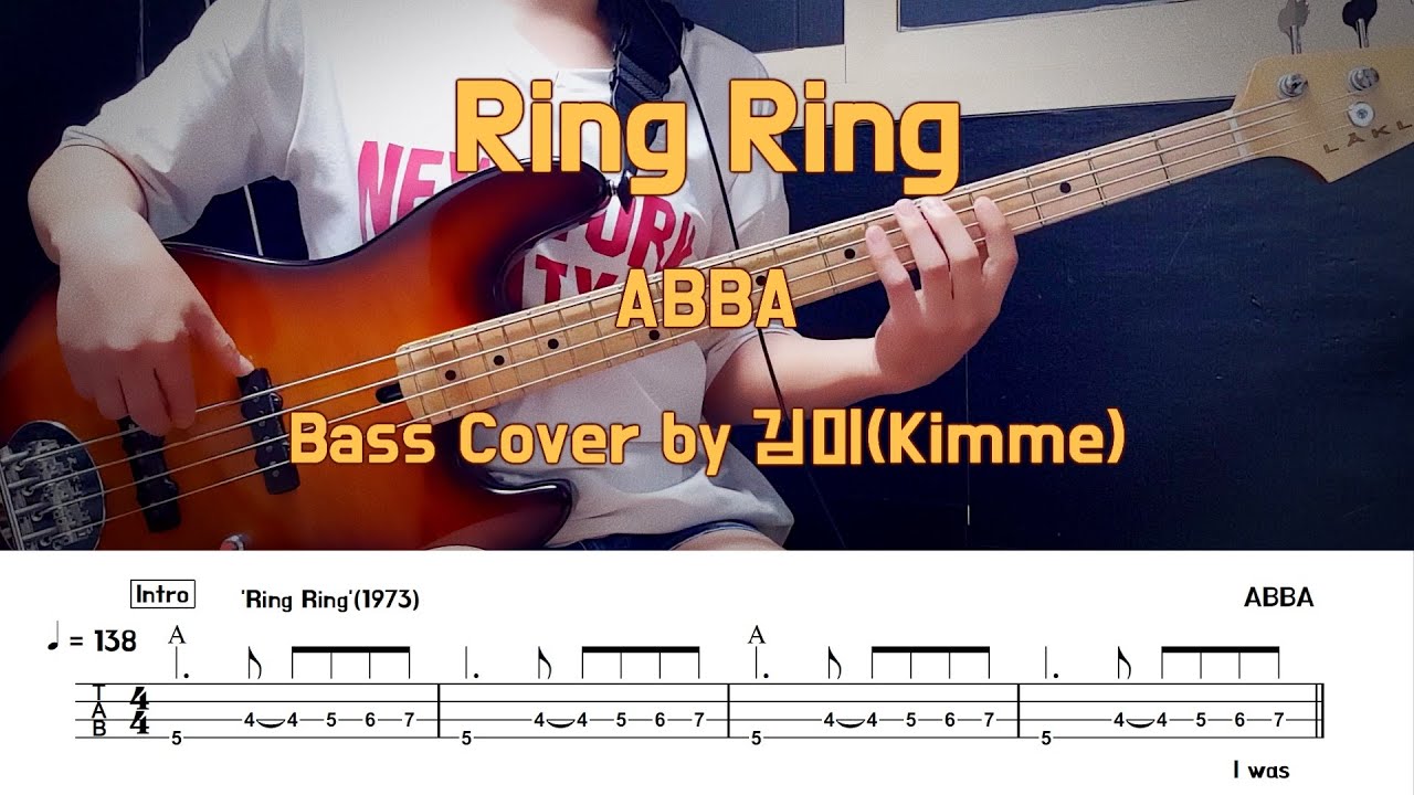 Ring Ring_ABBA Bass Cover