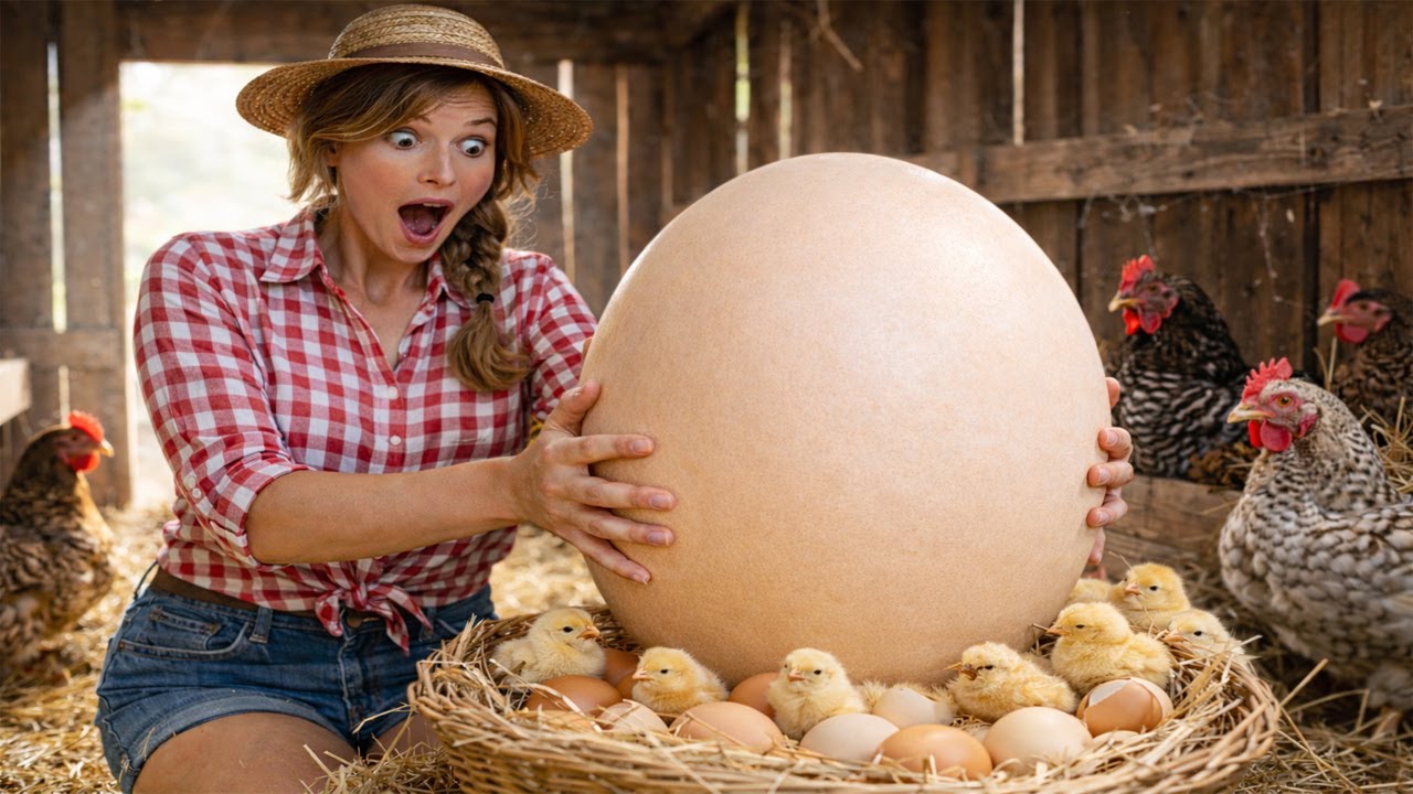 24 Hours in the Chicken Coop and the Outcome: What's About to Hatch from This GIANT Egg?!”