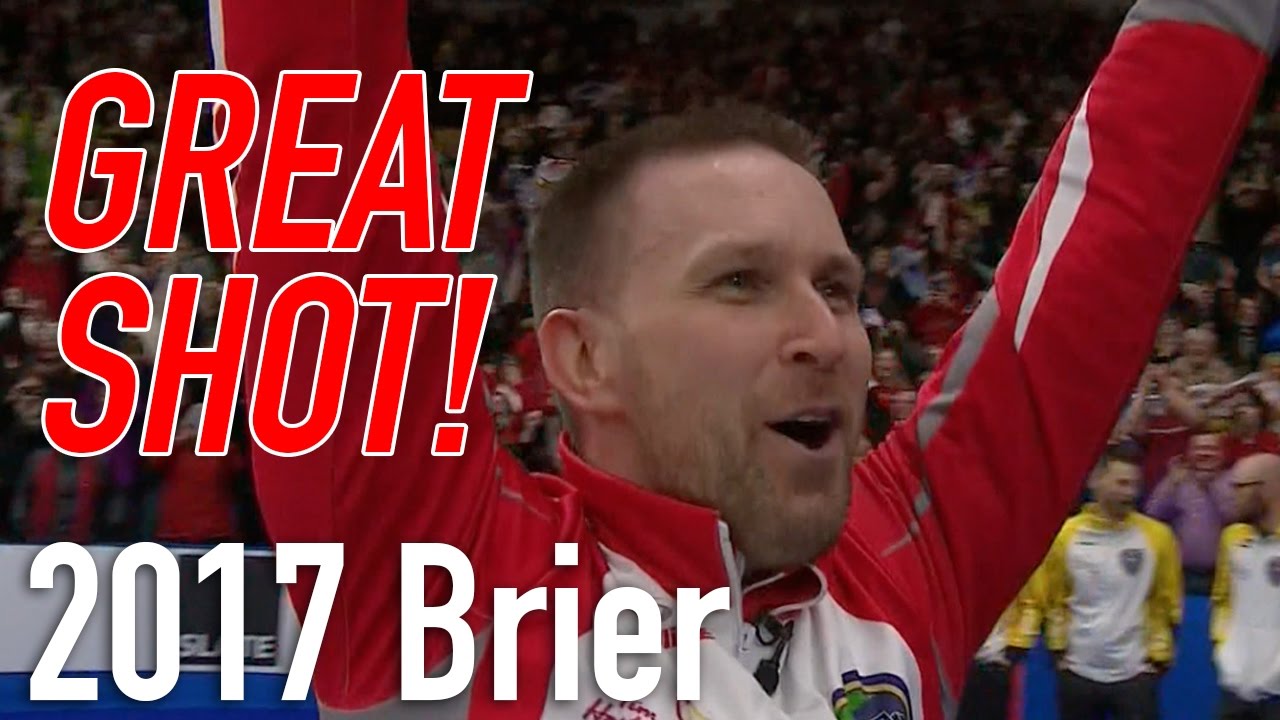 2017 Tim Hortons Brier - Brad Gushue - Last rock to win