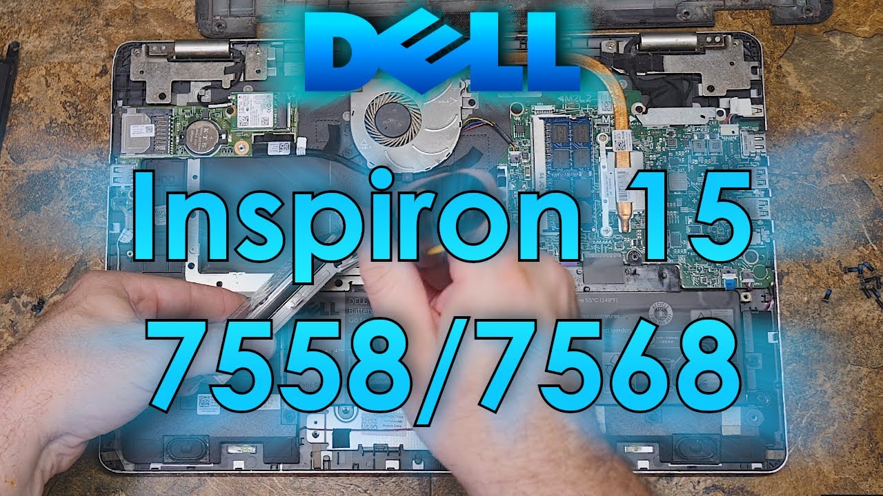 Разборка Dell Inspiron 15 7558-7568