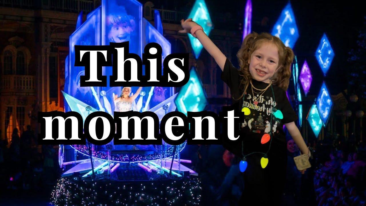 Disney World Christmas Day 2 🎄 | Magic Kingdom, TRON & Starlight Parade