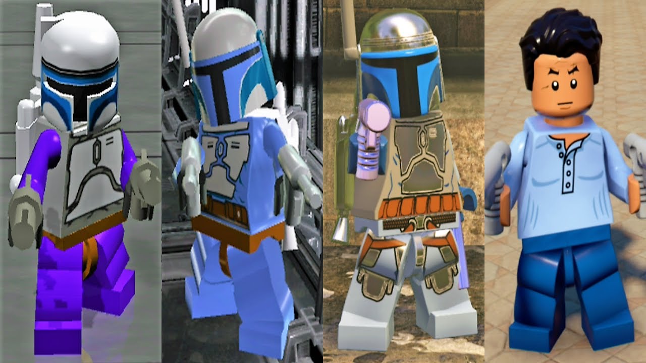 The Evolution of Jango Fett in LEGO Star Wars Games