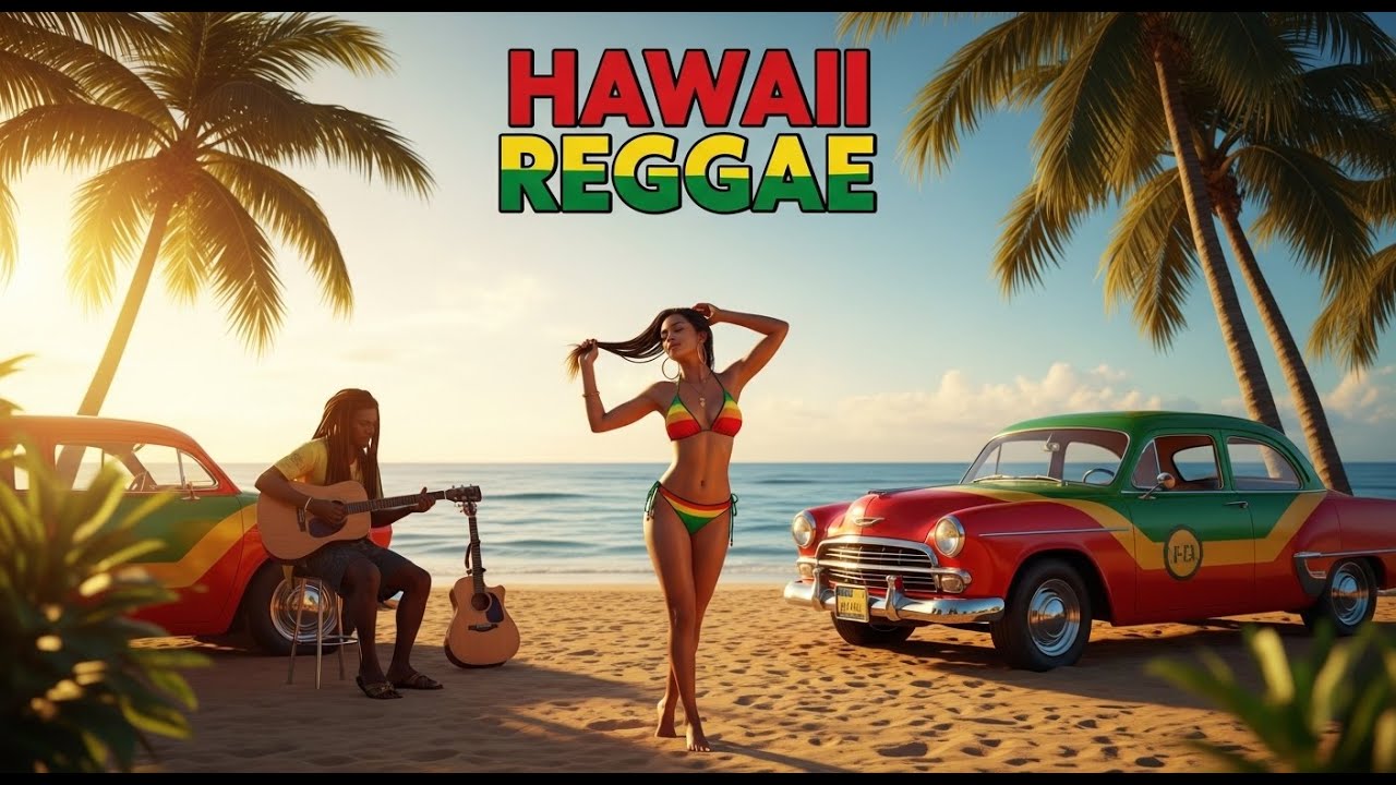 Sunset Reggae Chill 🌅 Tropical Beats & Hawaiian Summer Vibes