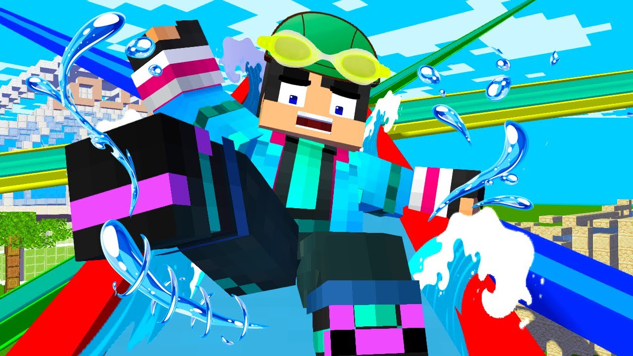 危険なプールで遊んだ結果　すまない先生【マイクラ・マインクラフト】