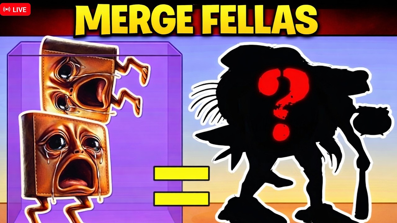 Italian Brainrot Merge Fellas Live Gameplay #mergefellas #roblox #robloxlive