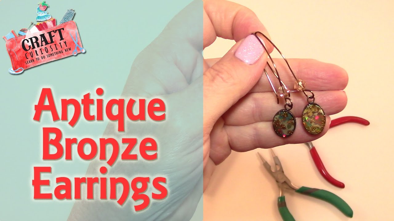 Antique Bronze Earrings