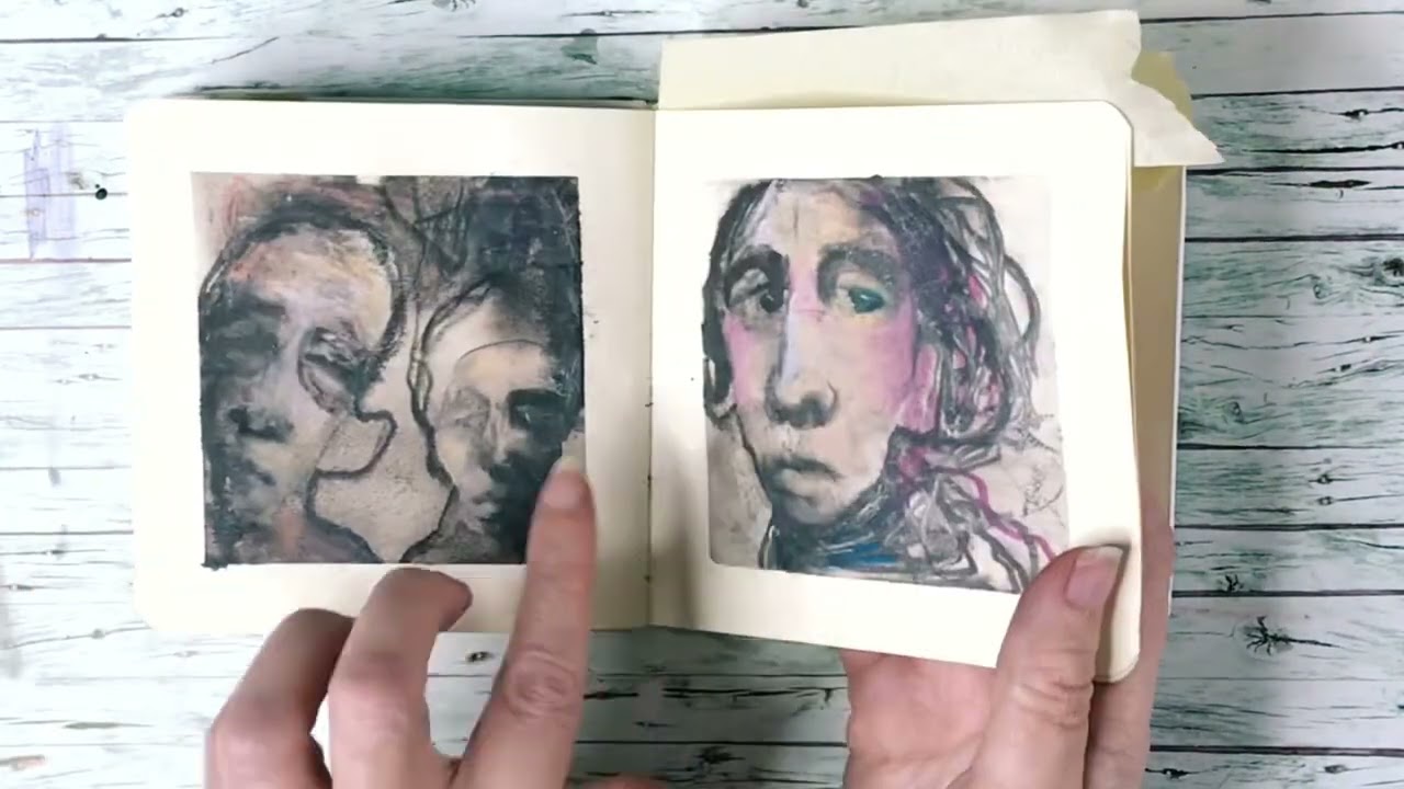 Art quickies: art journaling for busy or overwhelming days