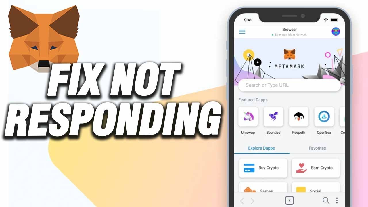 How To MetaMask App Not Responding | Working
