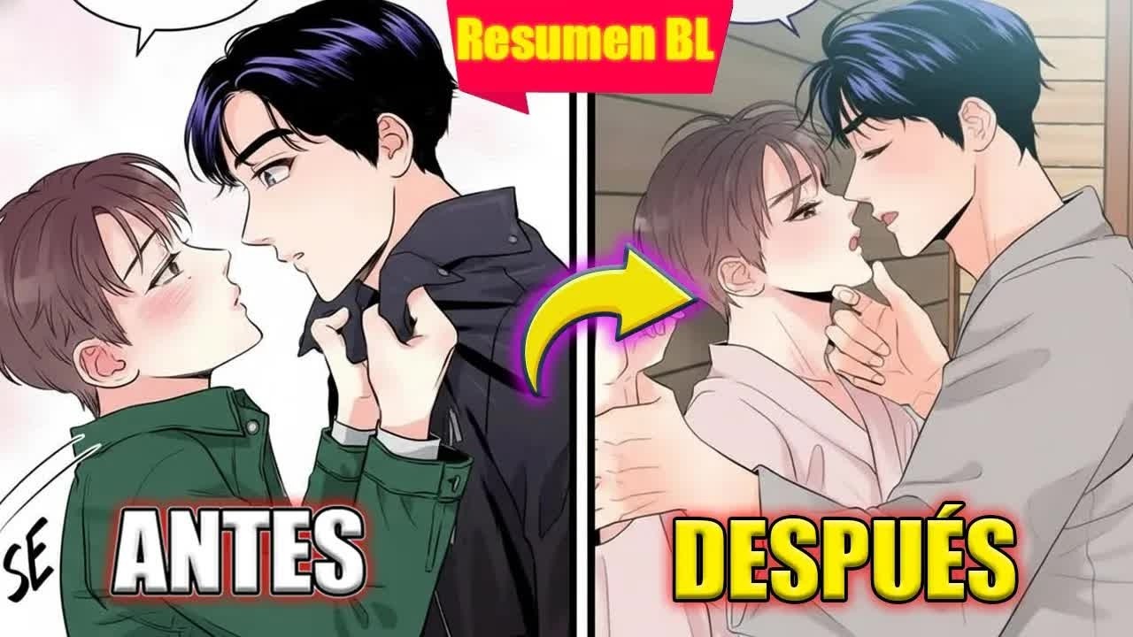 ROGABA por un beso del PROFESOR, pero terminó en los brazos del RIVAL - RESUMEN BL MANHWA