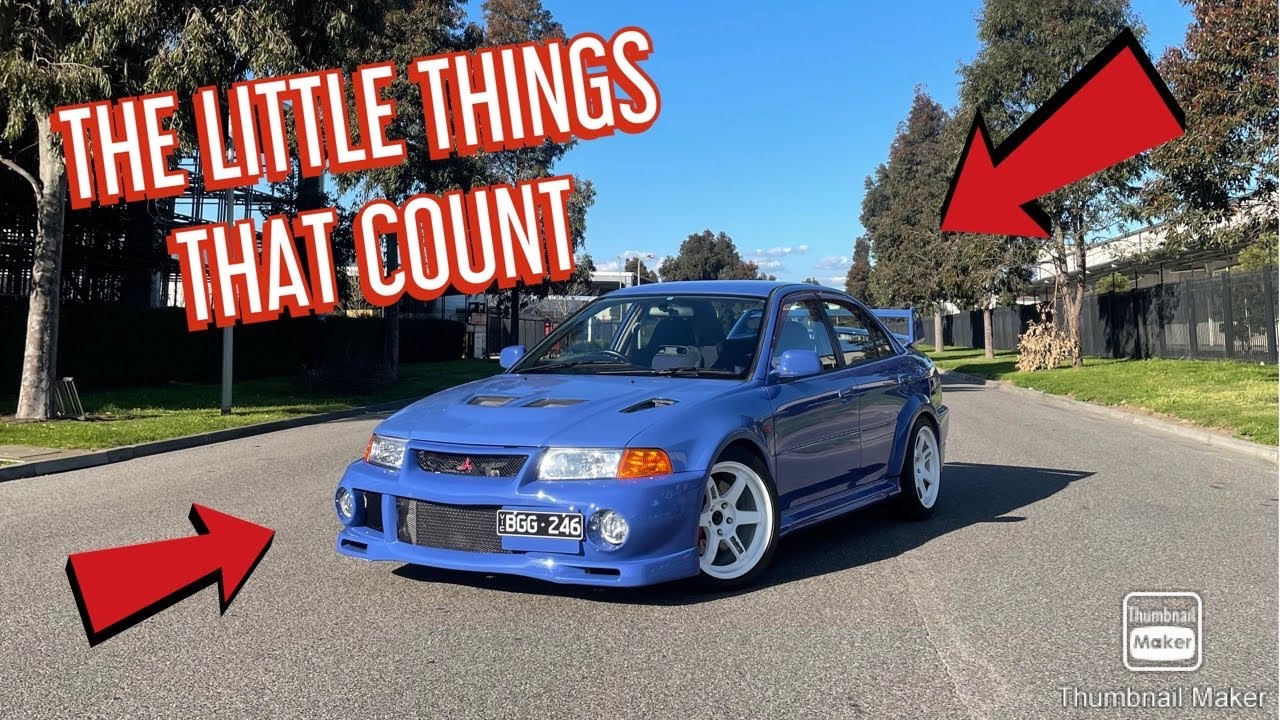 Lancer EVO 6 еще больше запчастей для очистки