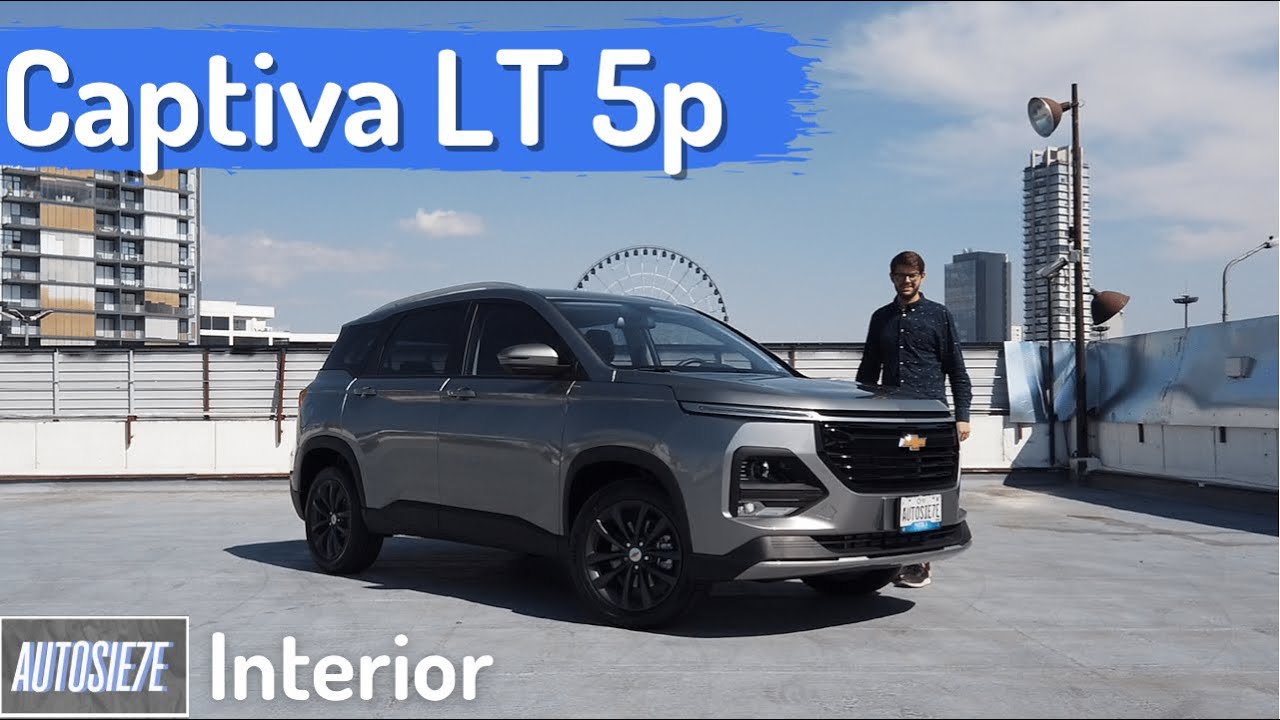 Chevrolet Captiva LT 5p. Conoce su INTERIOR a DETALLE. | AUTOSIE7E