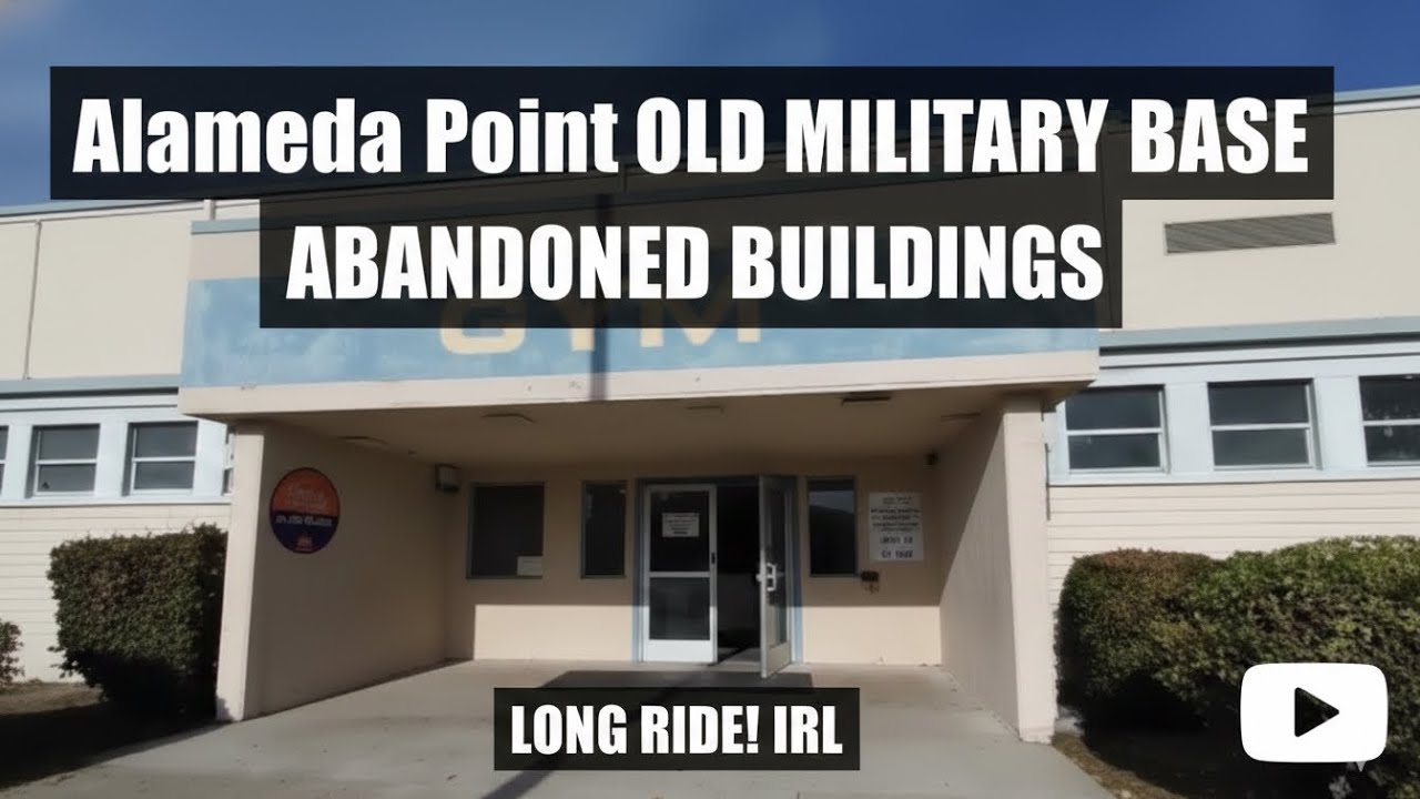 Alameda point old military base Lots of abandon buildings. Long ride! IRL