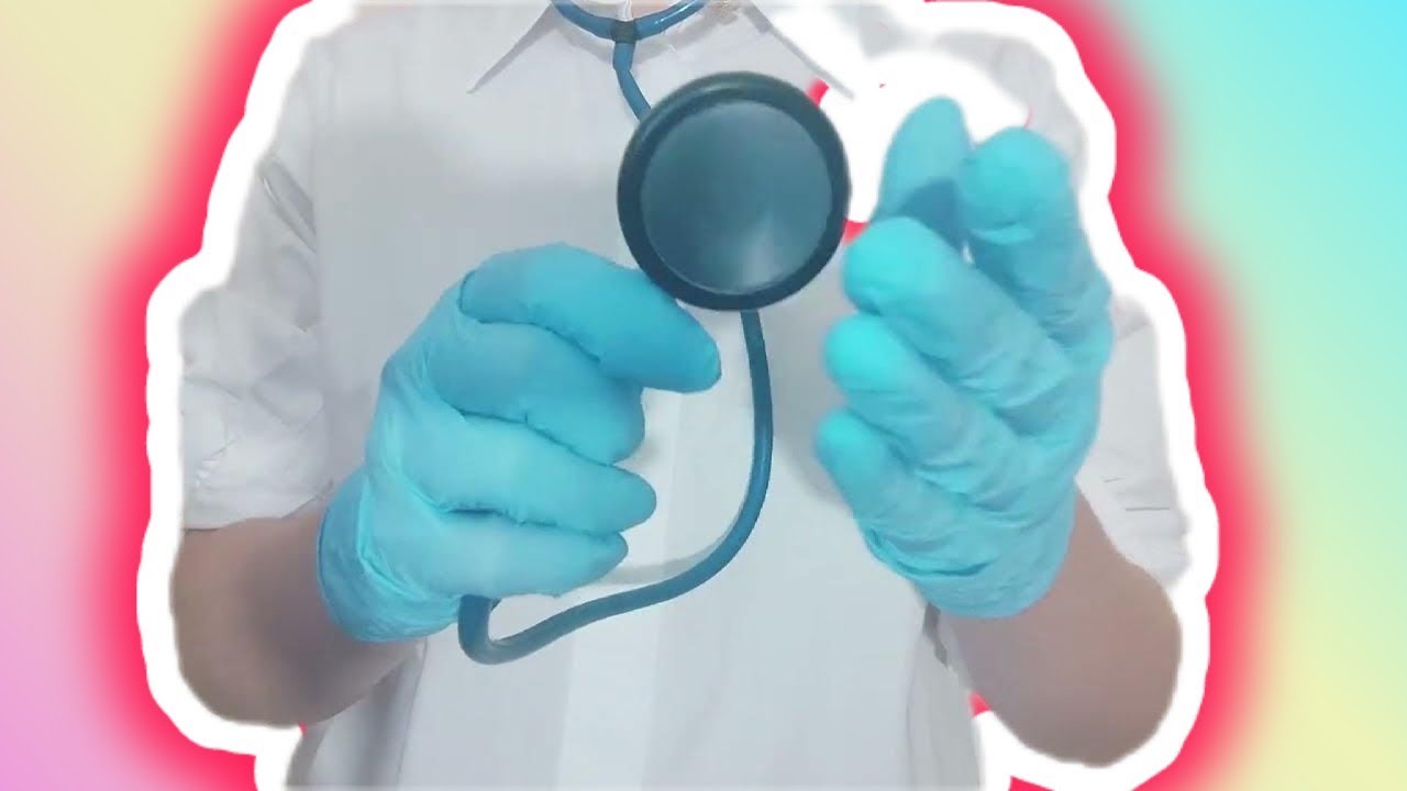 АСМР Ролевая игра. 💉Осмотр у терапевта 👩‍🎨