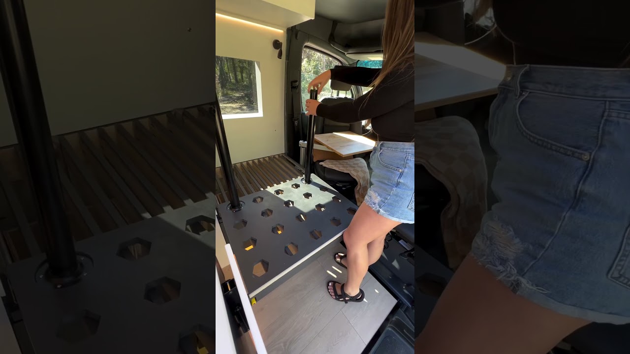 ГЕНИАЛЬНАЯ ИДЕЯ КРОВАТИ для кемпера! 🛌🚐#vanlife #vanlifeideas