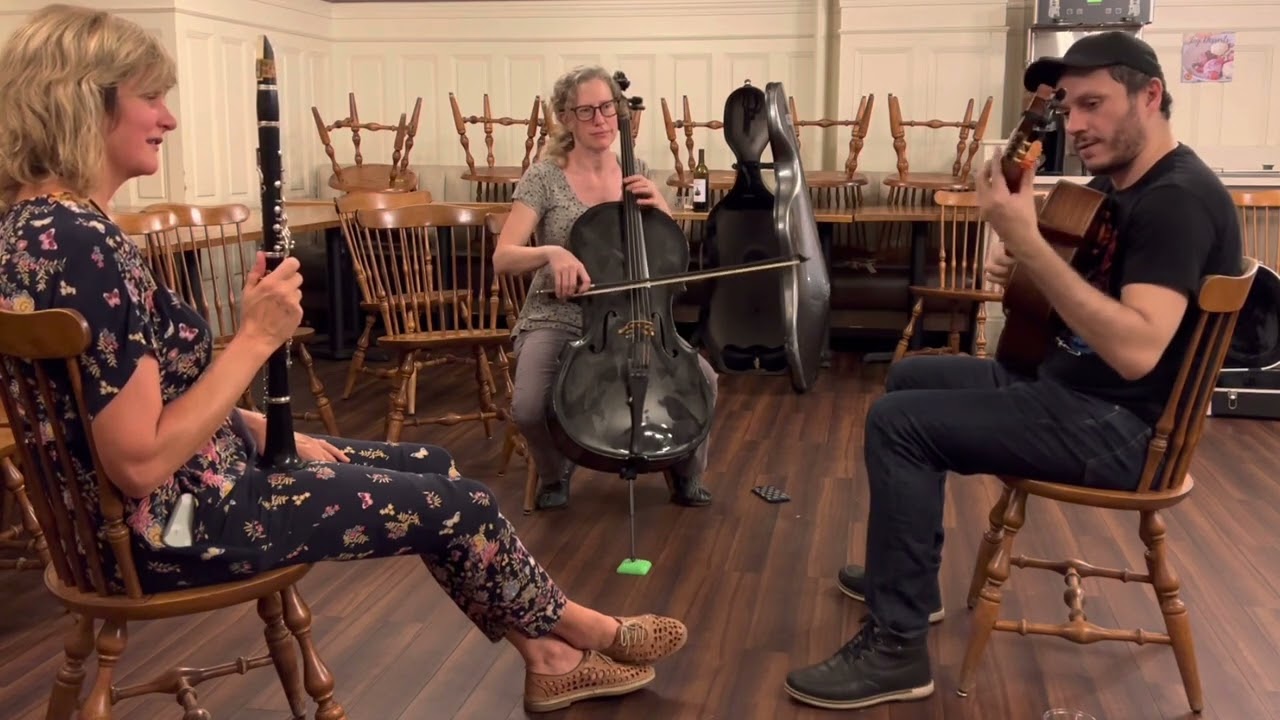 Chorro jamming - Clarinet, Cello, Guitar - Django in June 2022 ​⁠​⁠- Cesar Garabini