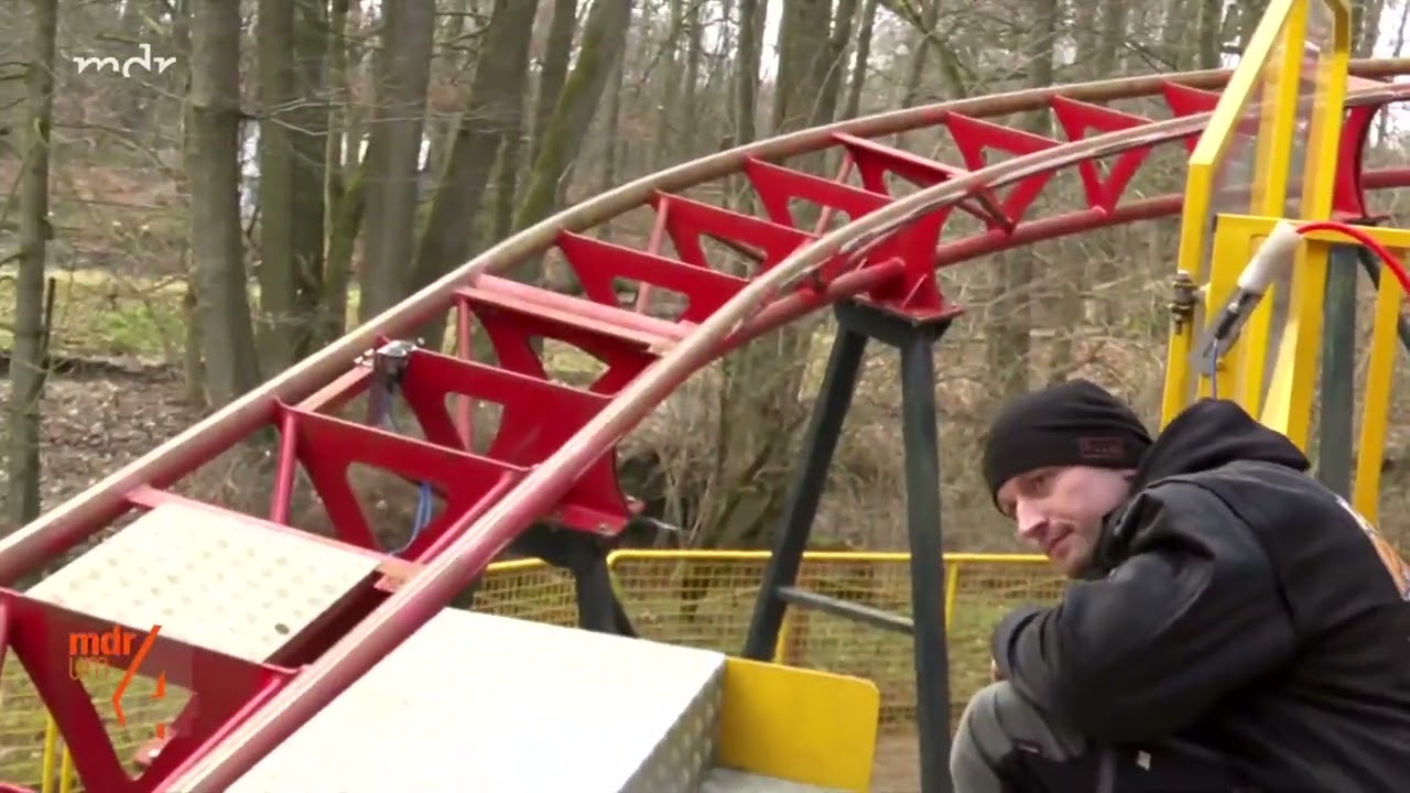 Achterbahntest: Freizeitpark Plohn im Fr&uuml;hjahrsputz (MDR um 4 - 2024)