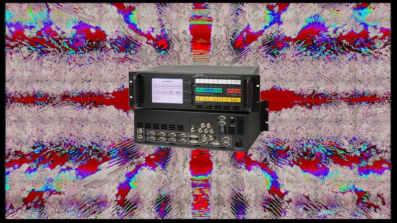 HD Video Feedback with Barco Screenpro II
