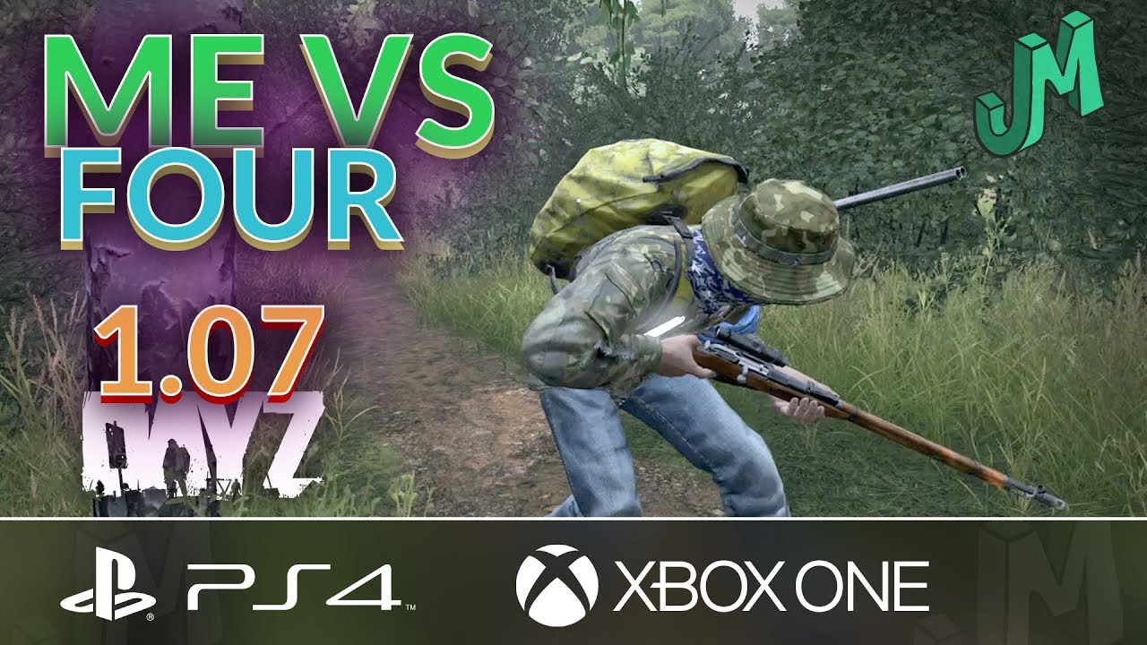 DayZ PvP 🎒 1 vs 4 🎮 PS4 XBOX Official Servers