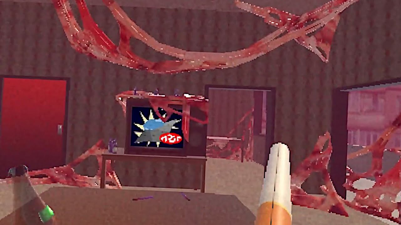 Horror Game Where The World Is Swallowed By Meat But You Don't Care - UNBOTHERED