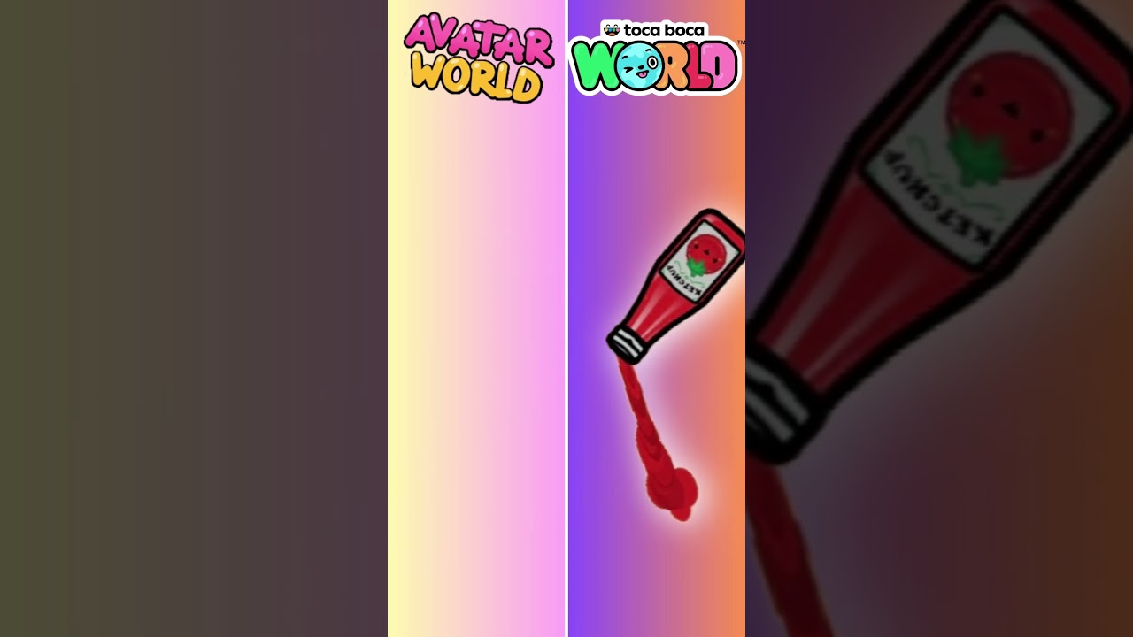 🥛 SEKRETY LOD&Oacute;WKI 🤯 TOCA BOCA vs AVATAR WORLD | Mleko, Soki, Ketchupy! 🍅🧃