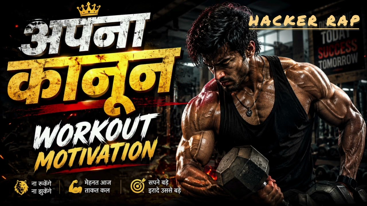 Apna kanoon gym workout motivational song💥🔥💥💥🔥#GymMotivation #WorkoutMotivation #GymSong #viral #yt 