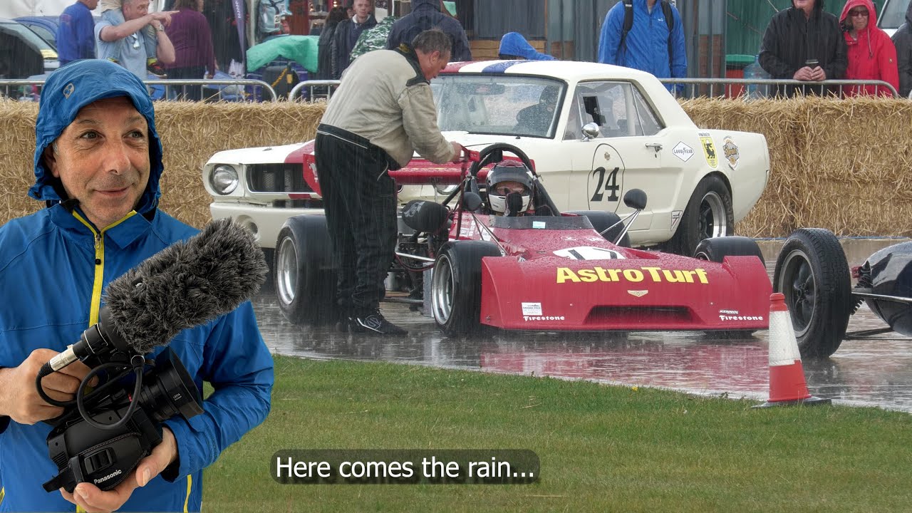 HUGE Thunderstorm Downpour at Sywell Pistons and Props. Massive Rain.