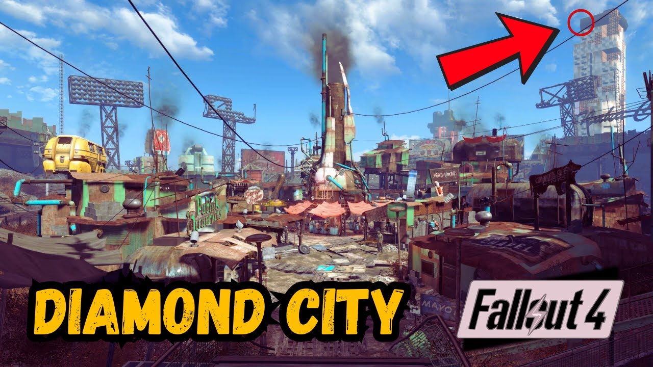 Es gibt einen geheimen Raum über Diamond City | Fallout 4