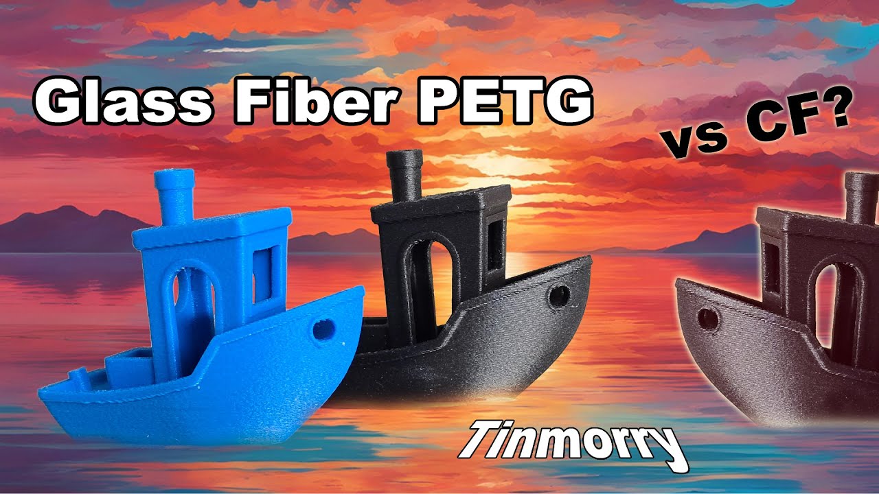 PETG-GF vs PETG-CF by Tinmorry: Is Glass Fiber Better Than Carbon Fiber?