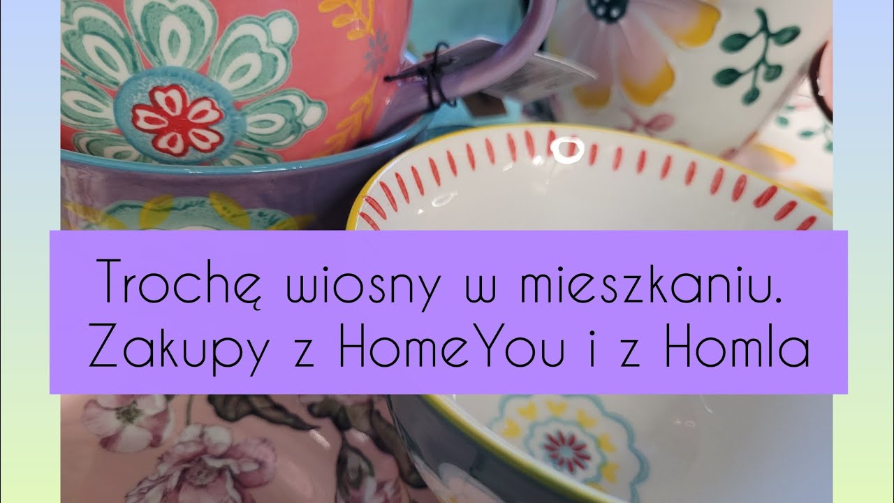  Zakupy z HomeYou i z Homla. Domowy vlog. 9.10.02.