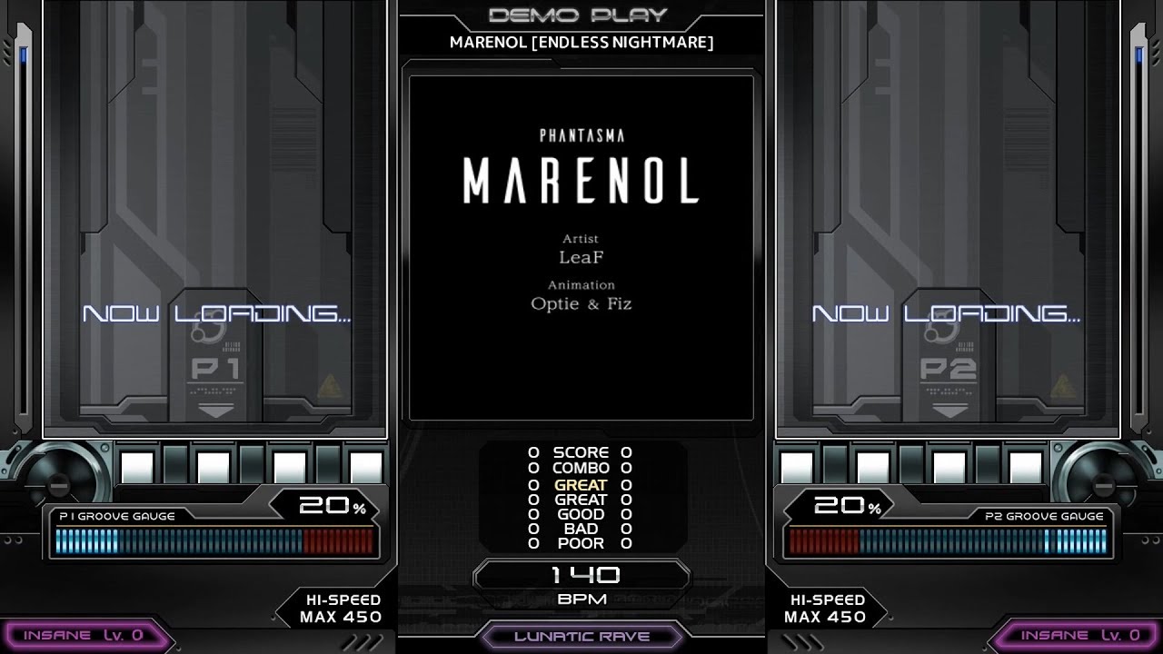 [열람주의] [BMS差分] LeaF - MARENOL (ENDLESS NIGHTMARE)