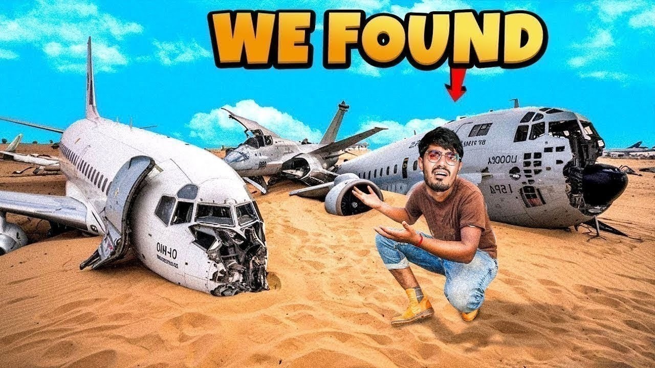 We Found ₹700 Crore Plane😱   Ye Yaha Kaise Aaya